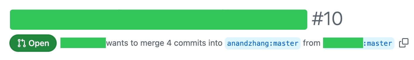 pull request