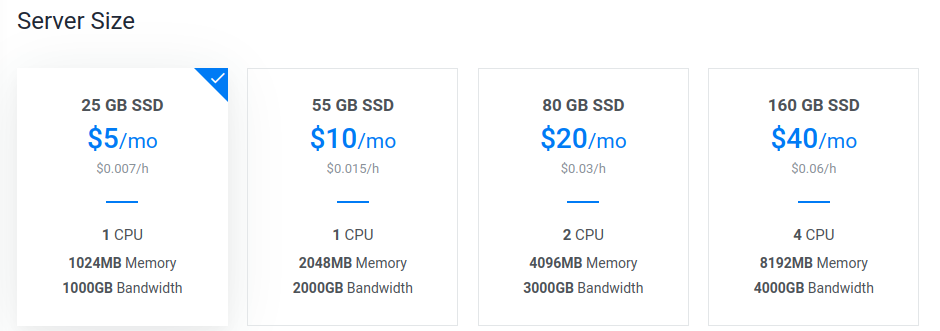 serversize